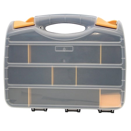 Quantum Storage Systems Ace 10 in. W X 2 in. H Storage Organizer Plastic 17 compartments Black 2035863